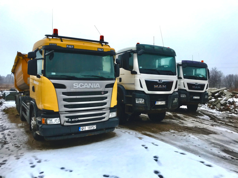 SCANIA R450, MAN TGA 41.460