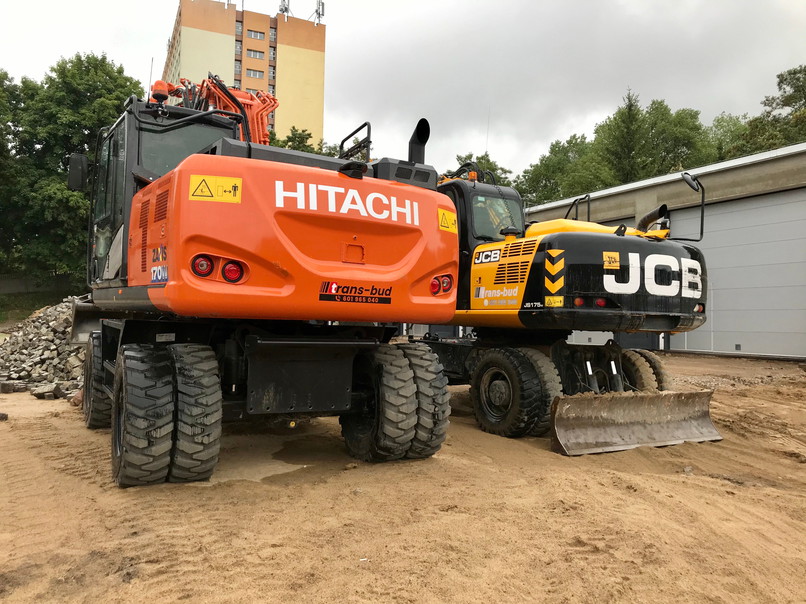 JCB JS175W  HITACHI 175W